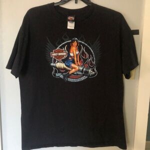 Used: XL T-Shirt. Harley-Davidson oF Utica New Year